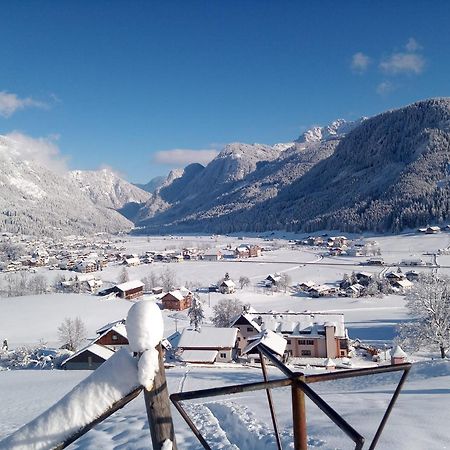 Ferienwohnung Dangos Mountainview Gosau Exterior foto
