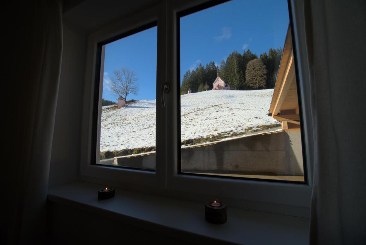 Ferienwohnung Dangos Mountainview Gosau Exterior foto
