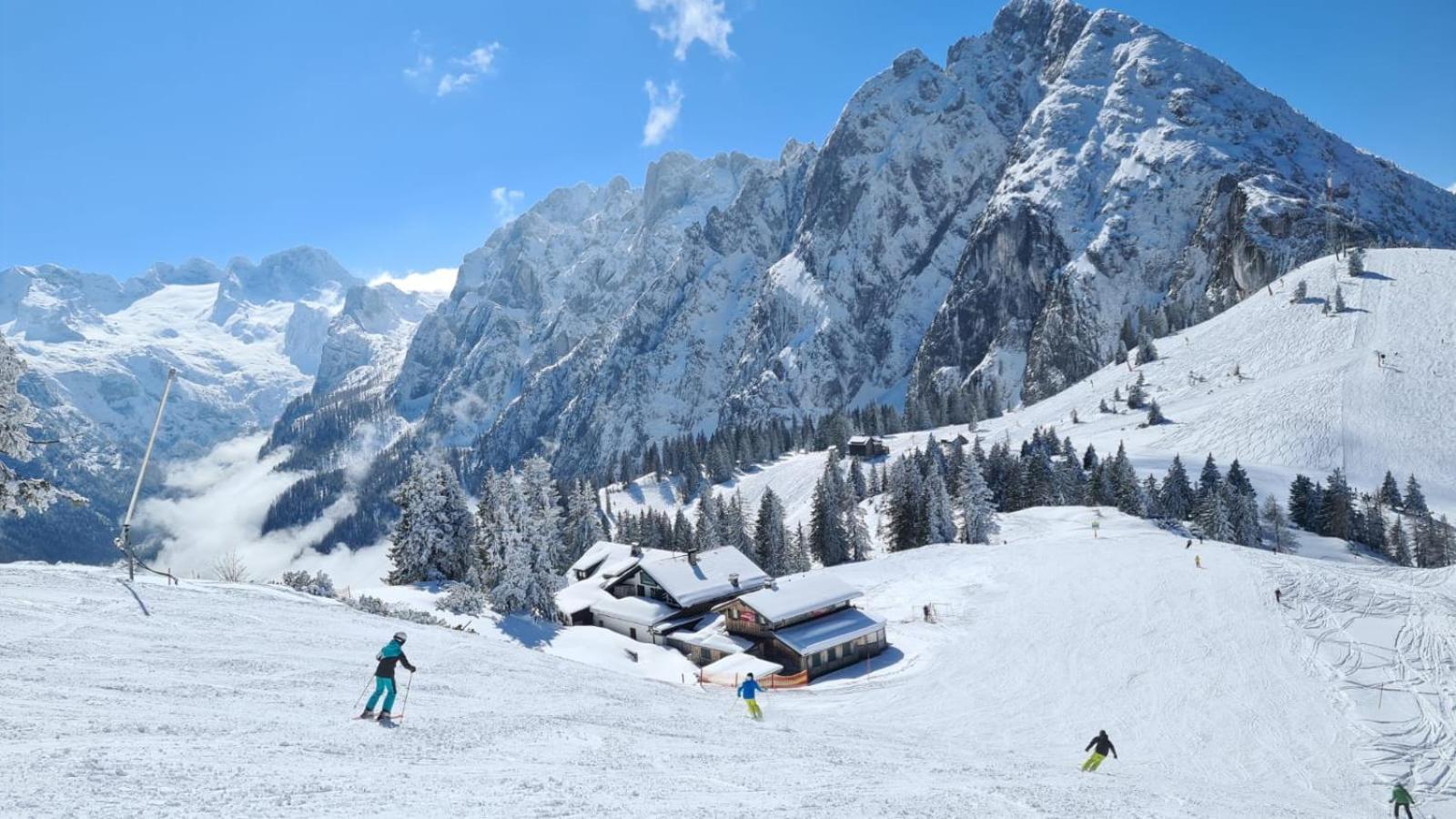 Ferienwohnung Dangos Mountainview Gosau Exterior foto