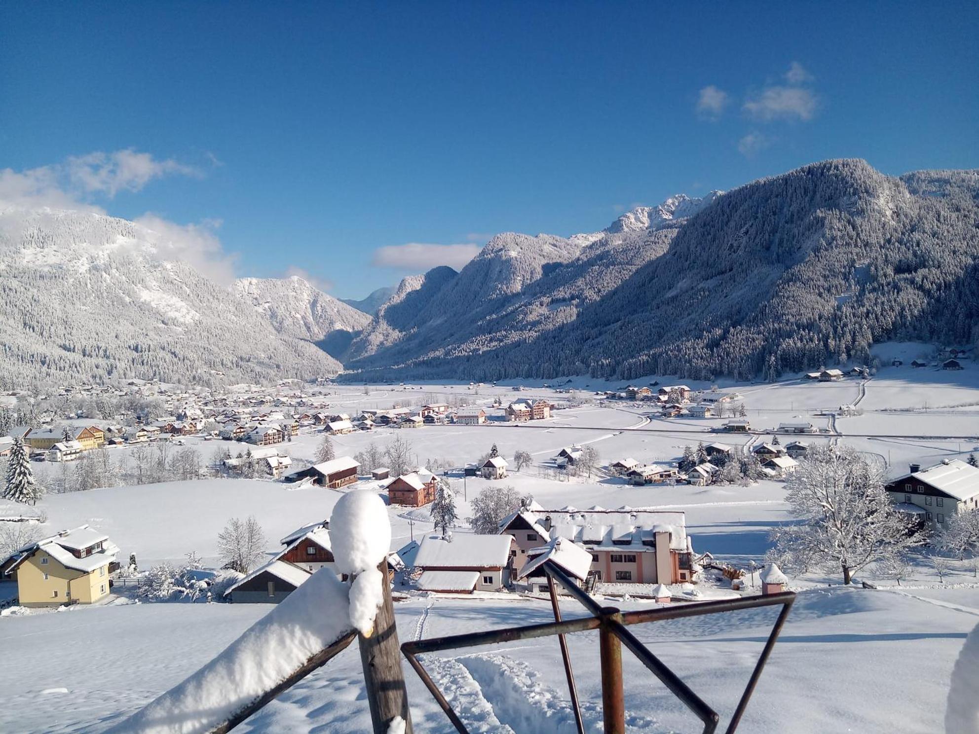 Ferienwohnung Dangos Mountainview Gosau Exterior foto